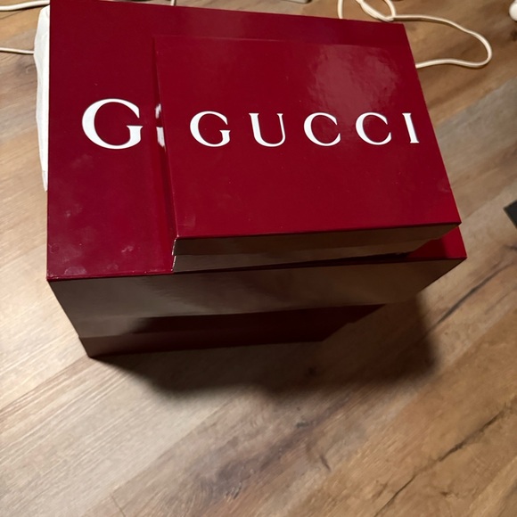 Gucci Other - Gucci Maroon Decorative Box Set-4 Boxes